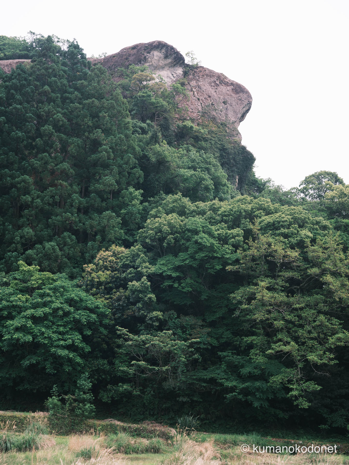 神内神社 | 尖った岩肌が突き出す磐座の荒々しいシルエット | 三重県紀宝町 | 2026 | KVA | kumanokodonet