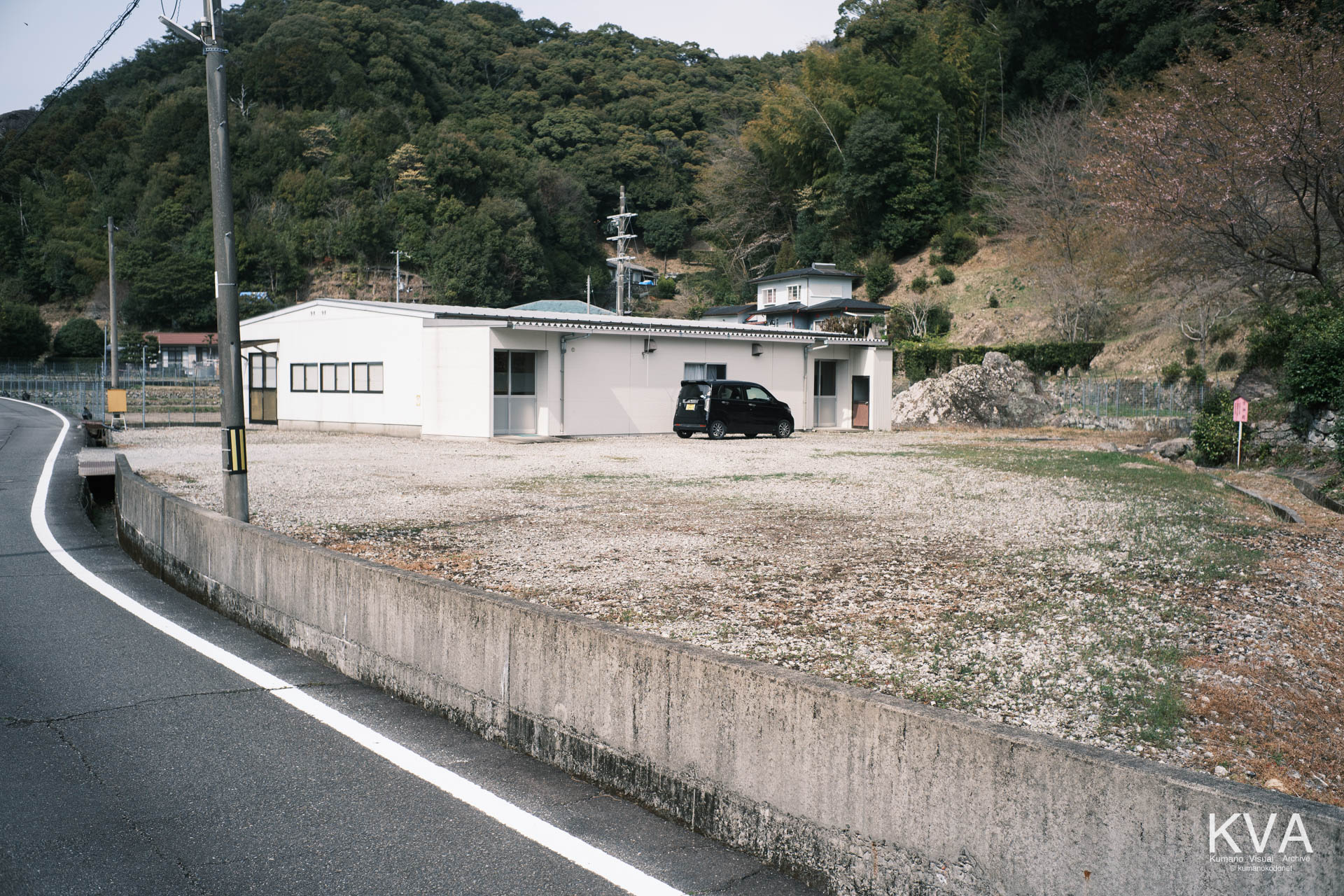 入口付近の駐車スペース